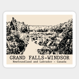 Grand Falls-Windsor - Newfoundland and Labrador Magnet
